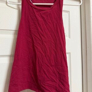Lululemon Align Waist-Length Racerback Tank Top Size 12 Pomegranate